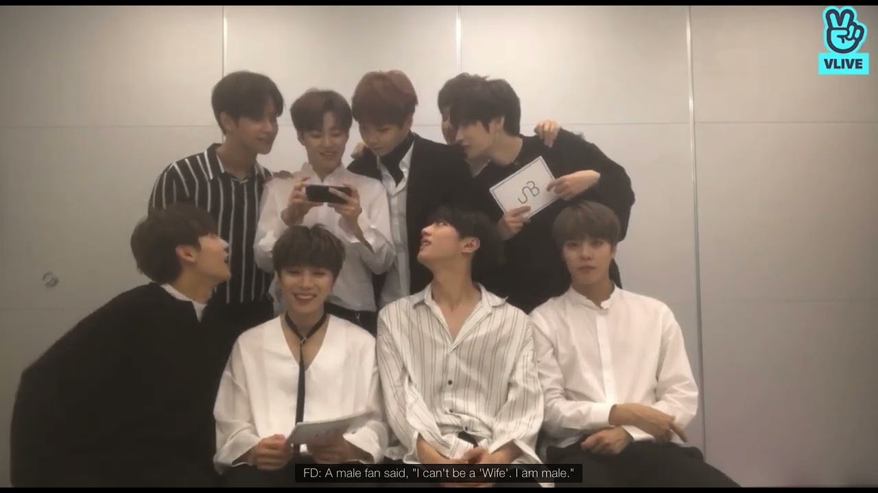 [VLIVE] UNB choosing fandom name (ENG subs)
