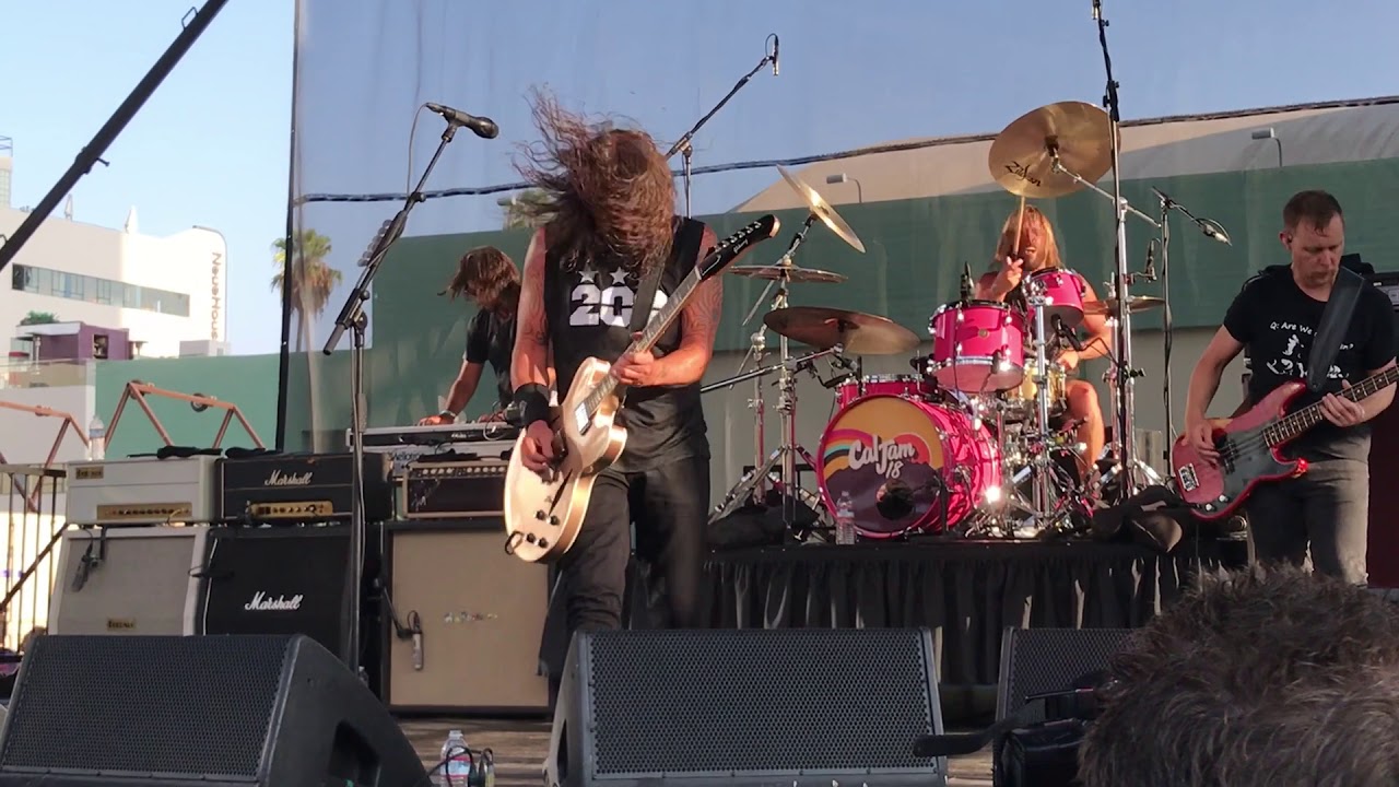 The Foo Fighters  8-26-18  Hollywood-  Hey! Johnny Park , Alone and a Easy Target