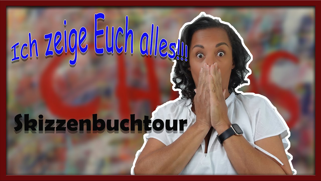 Skizzenbuchtour - abstraktes und figürliches im Skizzenbuch - günstig vs teuer Skizzenbuch