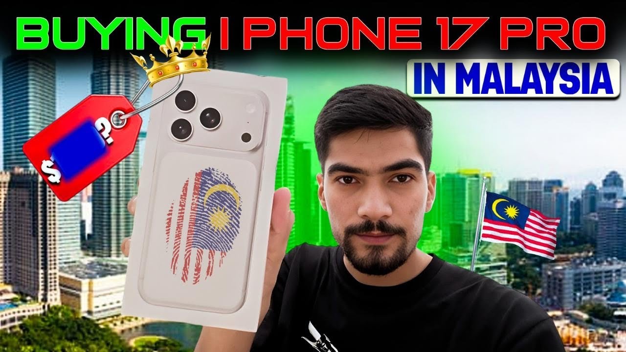 Finally Bought iPhone 17 Pro in Malaysia 🇲🇾 | Full Price & Unboxing 