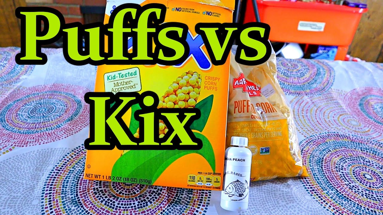 Как приготовить воздушные приманки для ловли карпа Puffs: рецепт Kix против воздушной кукурузы