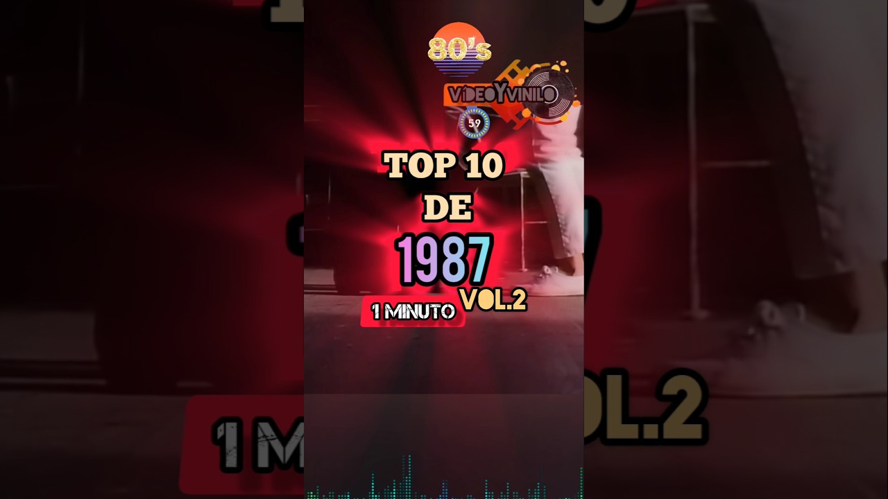 Top 10 de 1987 en 1 Minuto Vol.2 