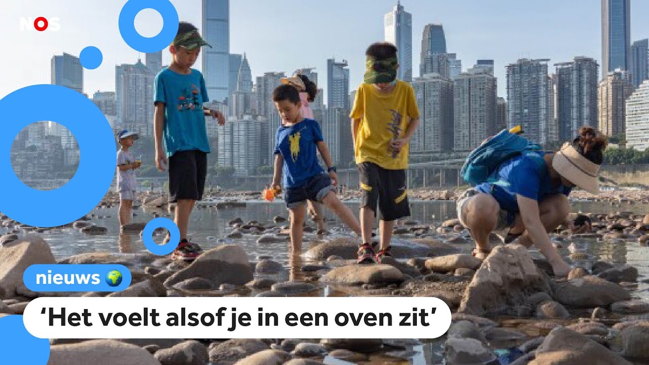 Droogte in China: Grootste rivier staat droog