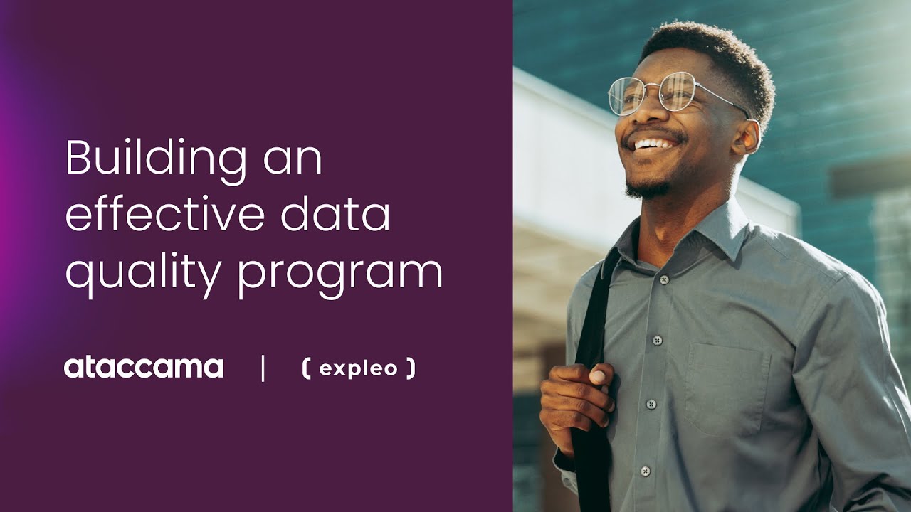 Building an effective data quality program