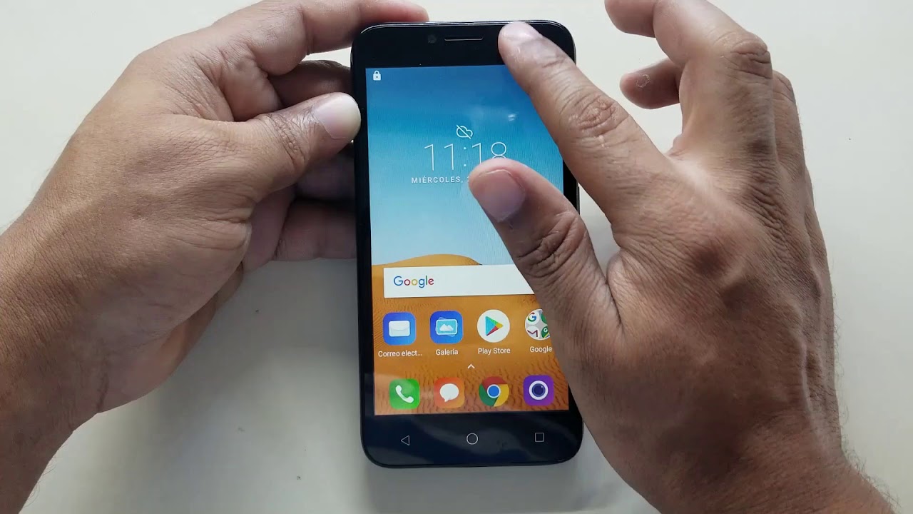 Quitar Cuenta Google Alcatel Tetra 4G LTE 5041C