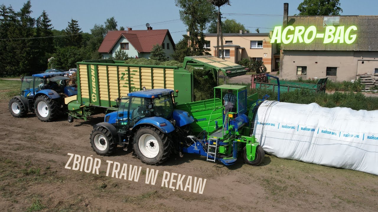 Zbiór Trawy w Rękaw z firmą AGRO-BAG ☆Luki 1290☆
