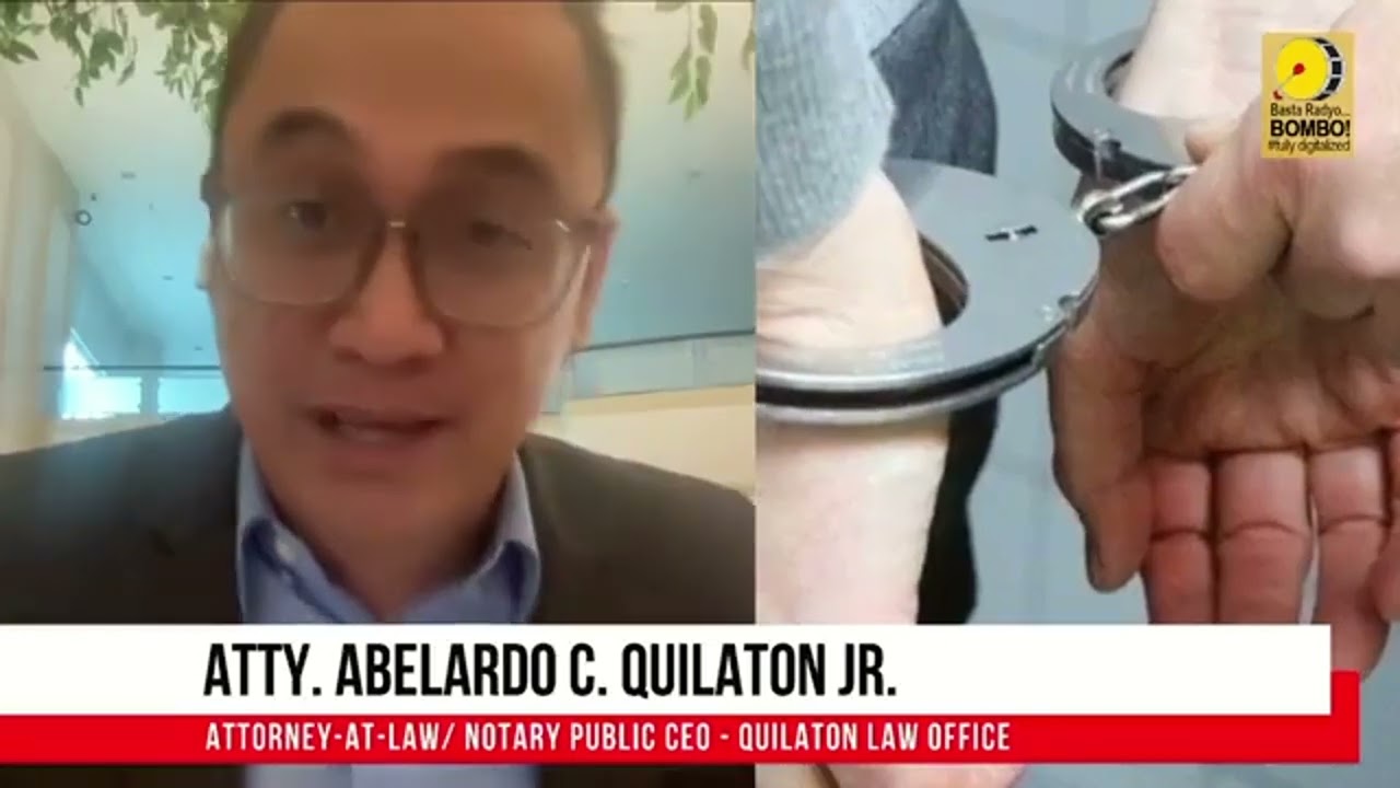 Live Interview (Re: Miranda Rights): Atty. Quilaton