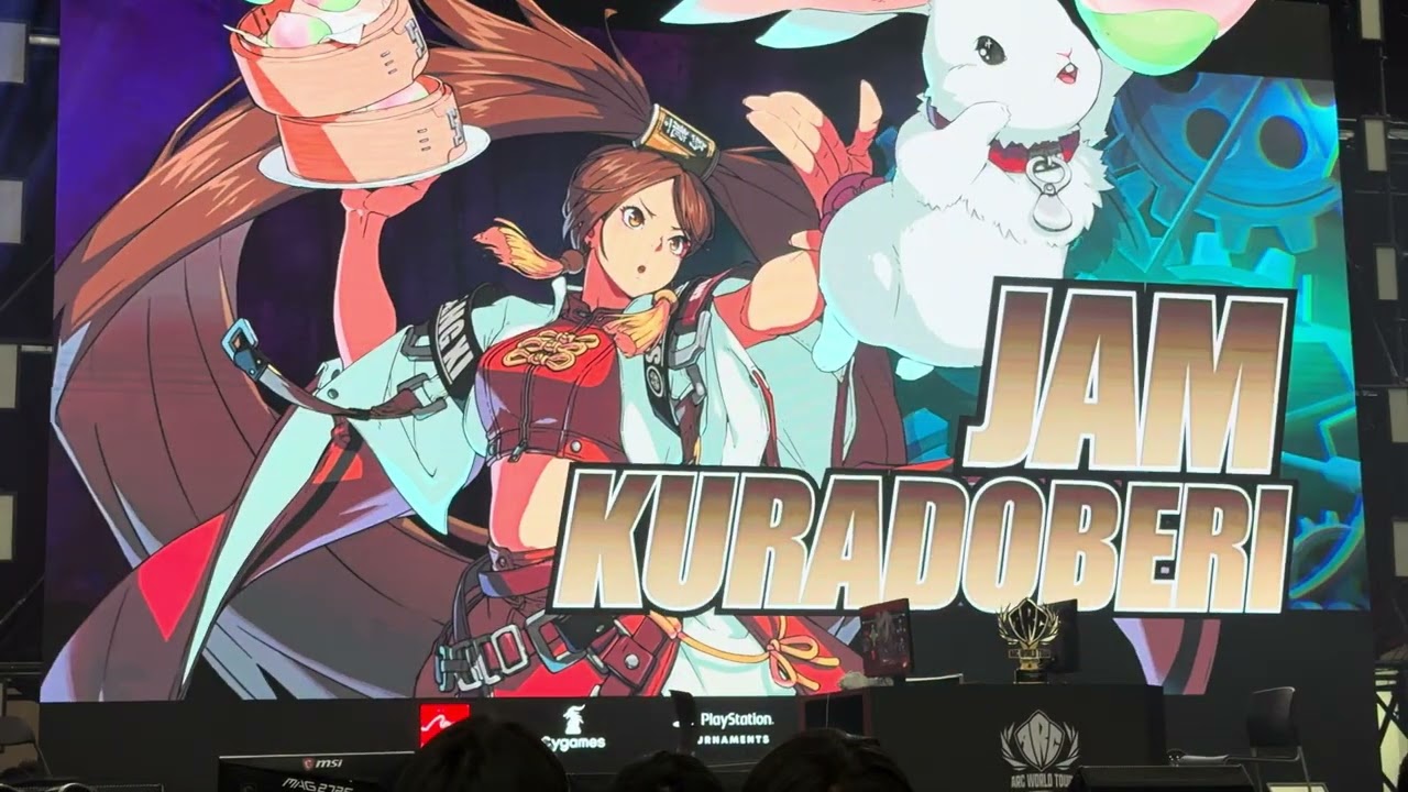 guilty gear strive jam crowd reaction