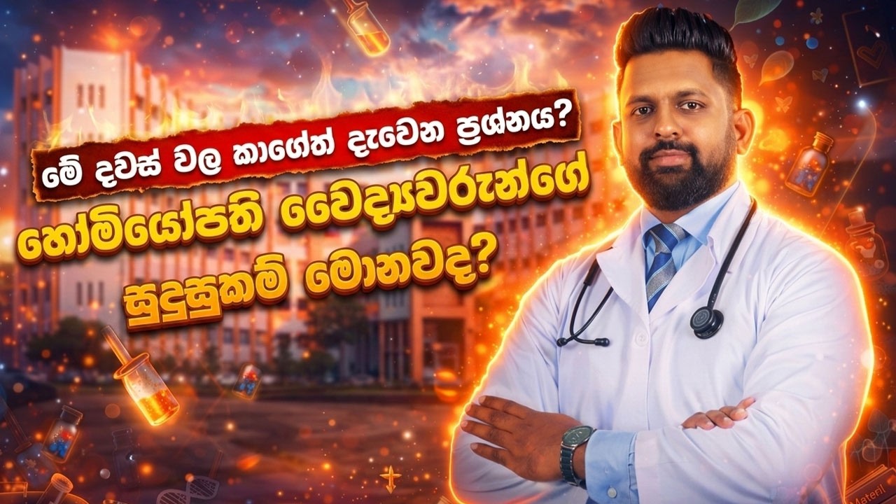 How to Become a Homeopathic Doctor? Qualifications & Degrees Explained | Dr. Chathura Hatharasinghe