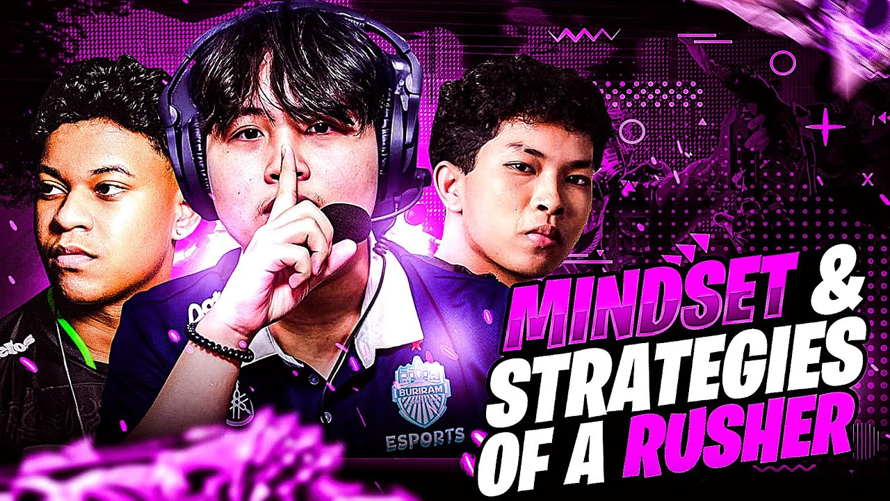 Mindset & strategy of a rusher in tournament | How to become a T1 rusher in free fire tournaments.