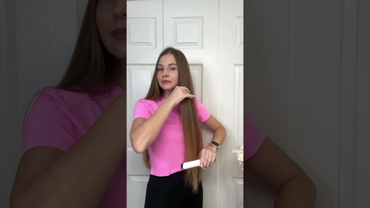 Sunmay voga:a super super good tool😻😻  #straightener #hair #automaticcoilroundbarstraightener