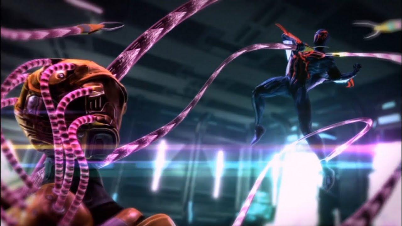 SPIDER MAN 2099 vs DOCTOR OCTOPUS Spiderman Shattered Dimensions