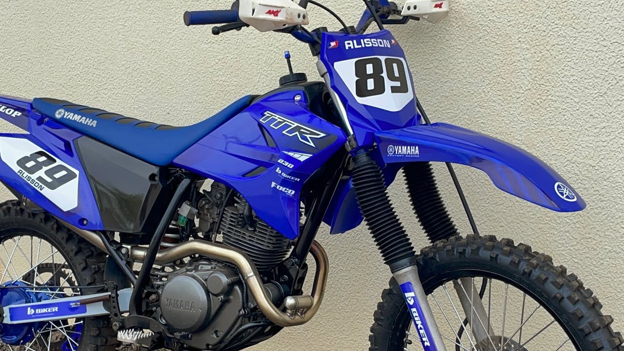 Ttr 230 preparada para velocross - Parte 2