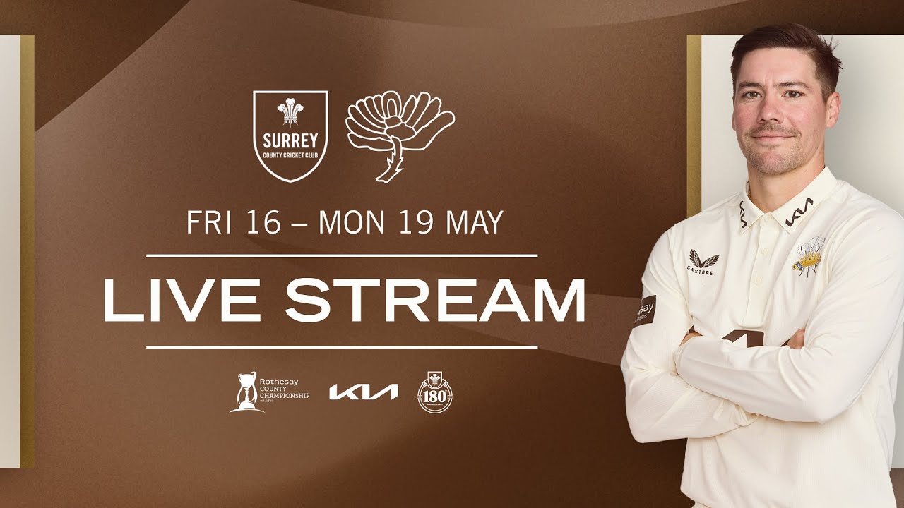 🔴 LIVE: Surrey v Yorkshire | DAY THREE | Rothesay County Championship