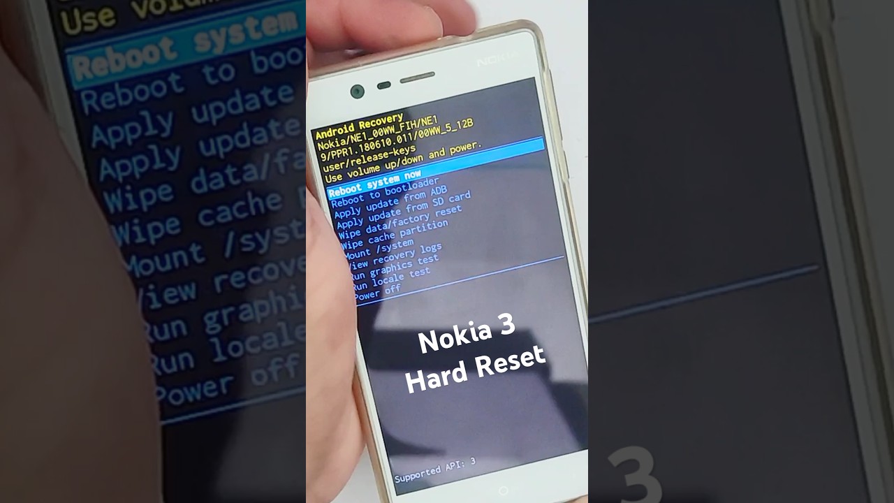 Nokia 3 hard reset | Factory reset nokia 3 2024 #hardreset #nokia #nokia4
