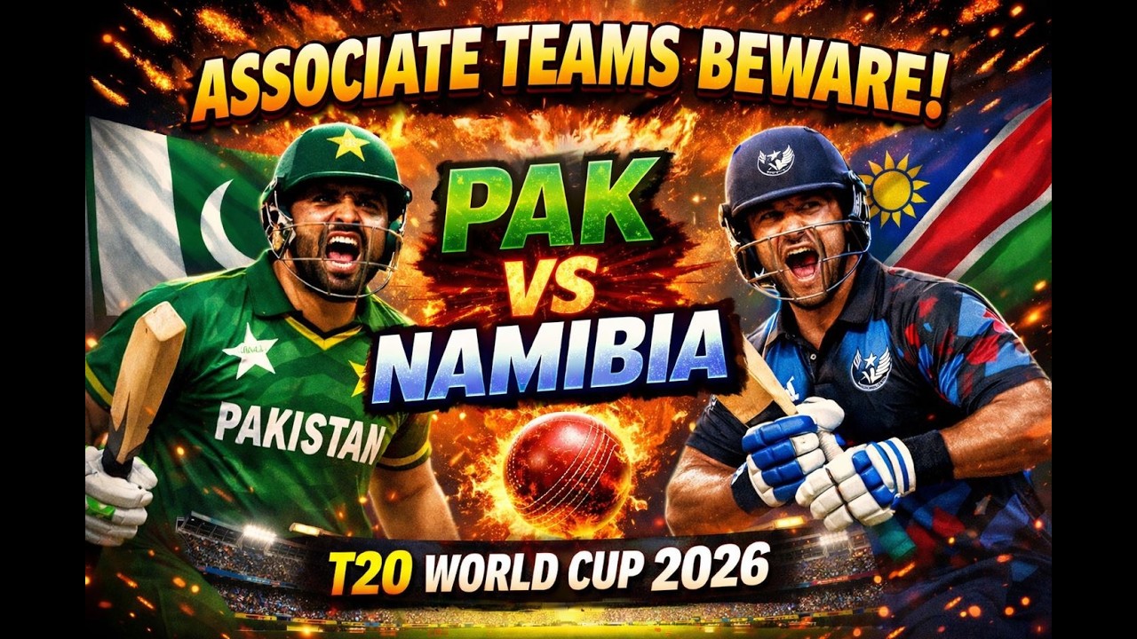 ASSOCIATE TEAMS BEWARE! Pakistan vs Namibia Match Review #t20worldcup2026