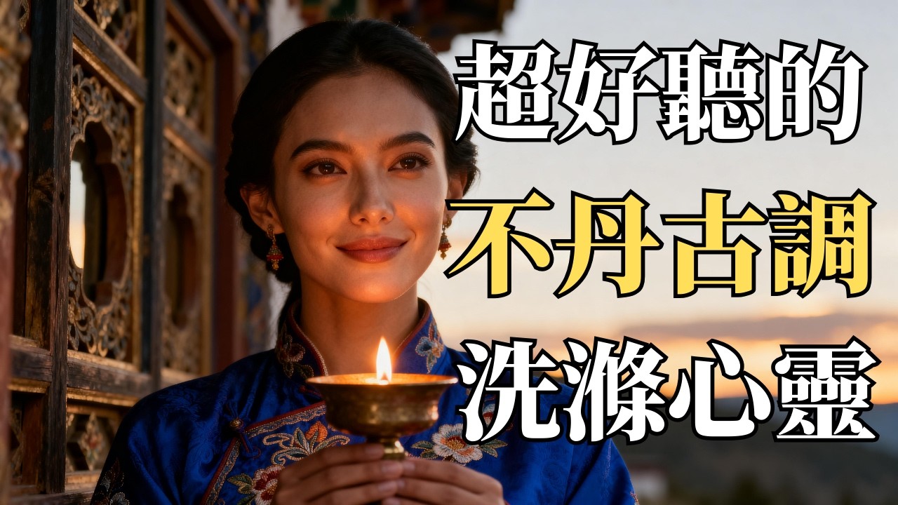 虎穴寺的寧靜午後 🇧🇹【不丹扎念琴專注BGM】古老經文與流水的對話｜閱讀・工作・瑜伽 🧘‍♀️｜淨化磁場的靈性之聲