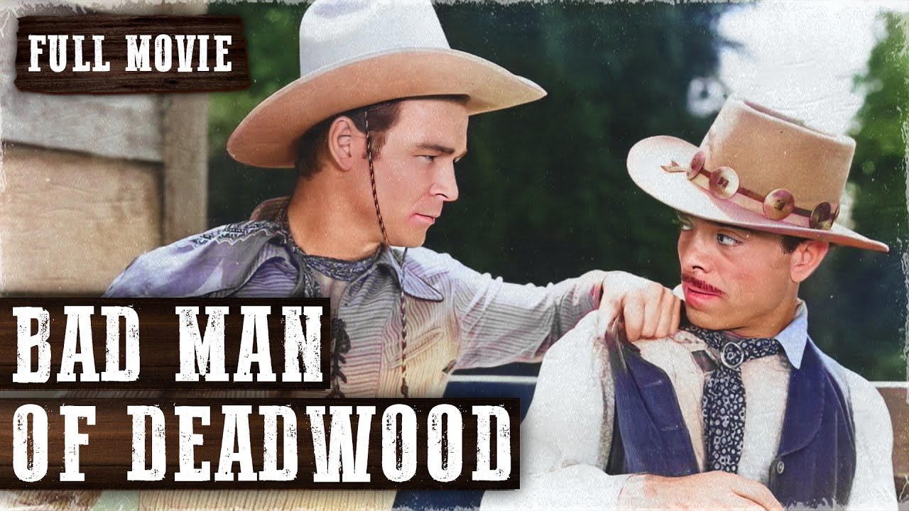 BAD MAN OF DEADWOOD | Roy Rogers, Gabby Hayes | Full Western Movie | English | Free Wild West Movie