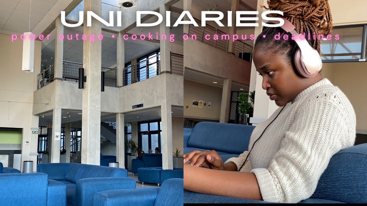 Uni diaries ep1: 5 days of power outage + Firmoo collaboration+ deadlines & more| SA YouTuber