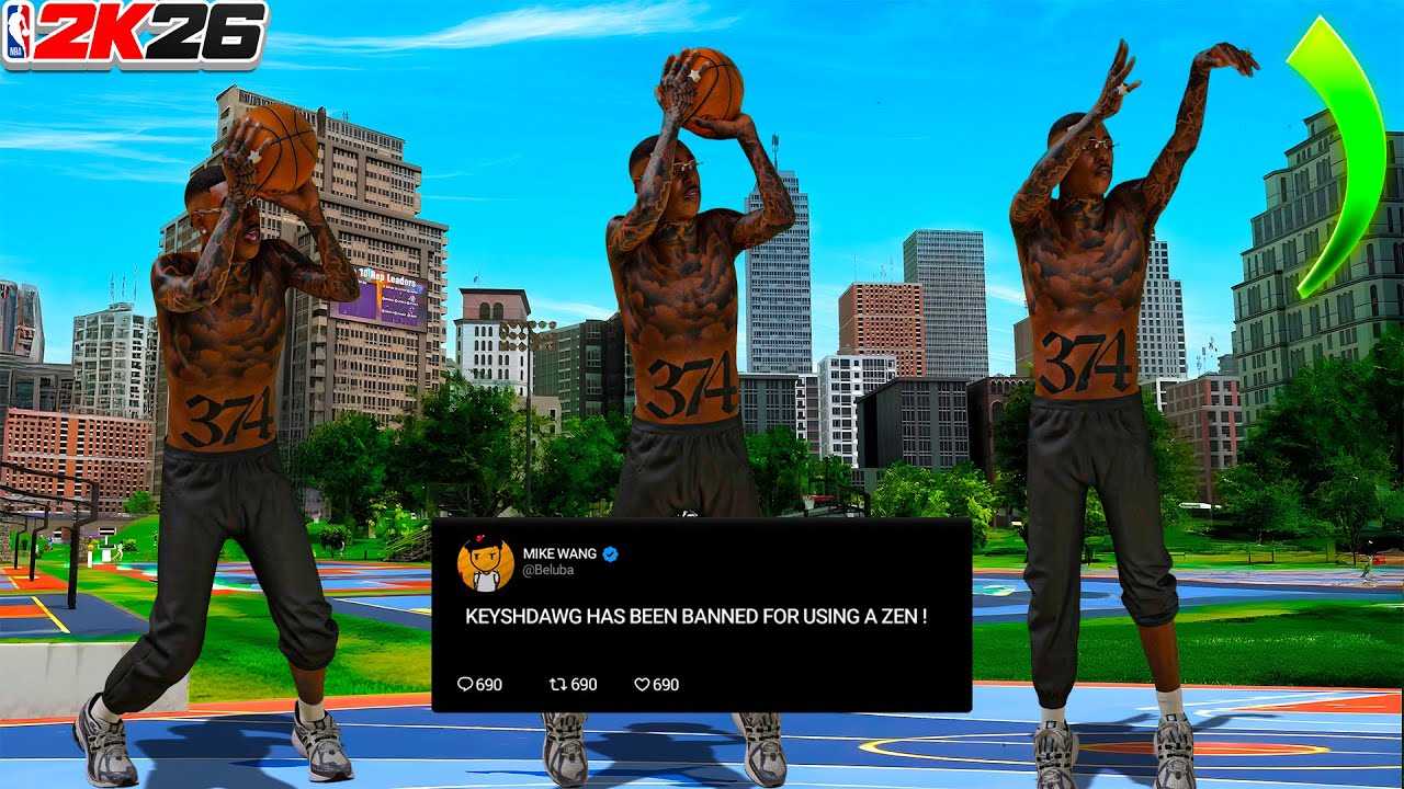THE BEST JUMPSHOT IN NBA 2K26 FOR ALL TALL GUARDS BETWEEN 6'5 AND 6'9 IS BREAKING THE GAME...