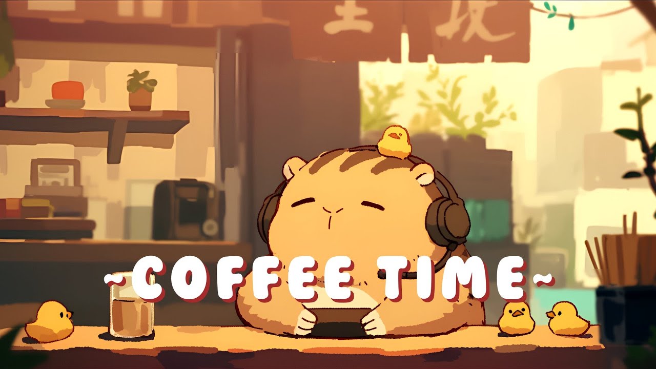 24/7 Capybara Lofi Beats - Relaxing Jazz Hop Collection ~ Peaceful Moments ~ 🦫 🍵 ✨
