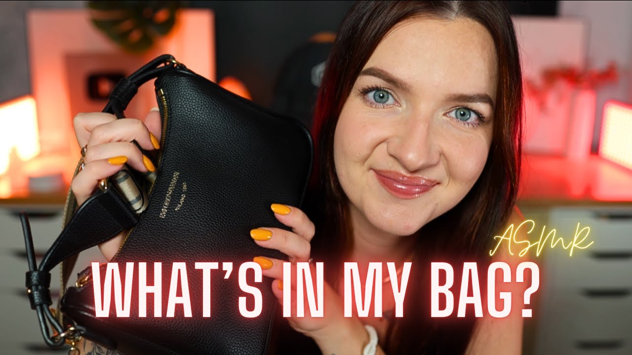 Co Jest w Mojej Torebce? 👜 What's In My Bag? ASMR Version 4k 🇵🇱