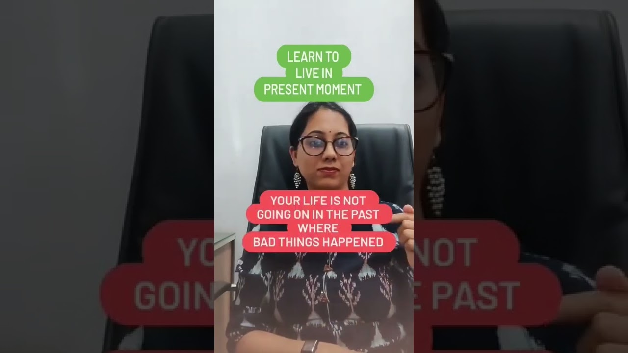 Mental Health Tip | #liveinpresent #livelifenow | Dr. Radhika Kelkar #psychiatrist #psychotherapist