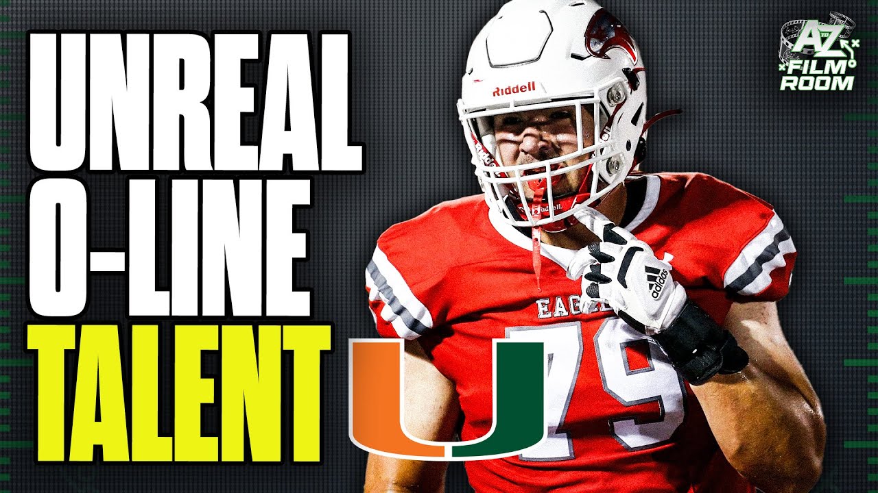 Miami Commit Jackson Cantwell Highlights: Why He's the Most Gifted OL Prospect Ever