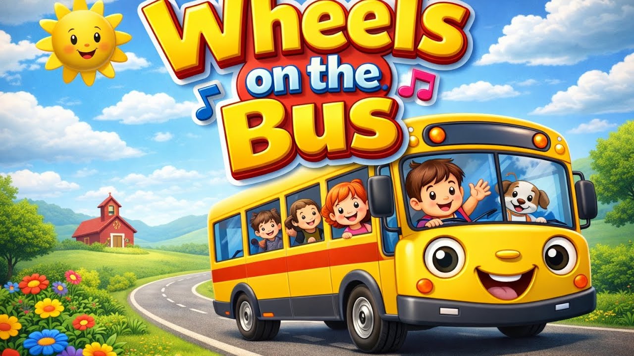 Wheels on the Bus 🚍 | Fun Nursery Rhyme for Kids | LALALAND KIDS