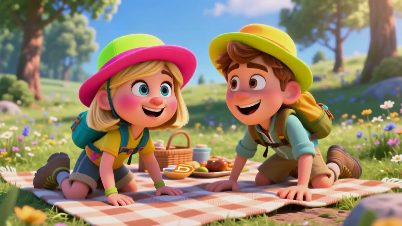 Ember the Friendly Dragon's Picnic Adventure