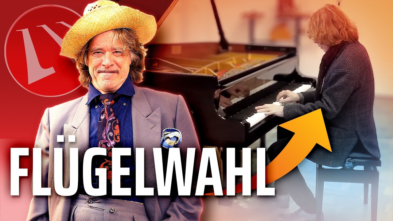 Helge Schneider wählt seinen neuen Konzertflügel im Auswahlsaal von Steinway & Sons Hamburg #helge