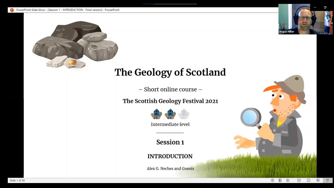 Geology of Scotland course 2021 - session 1