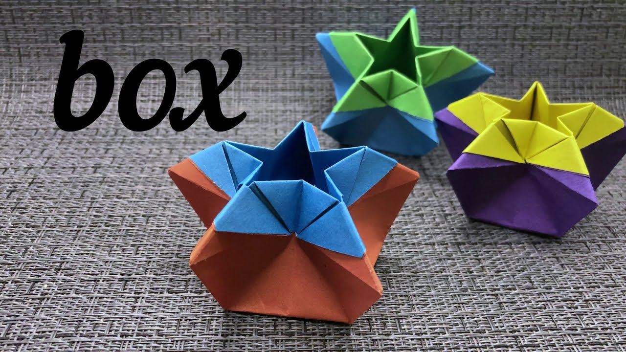 Origami Star Box