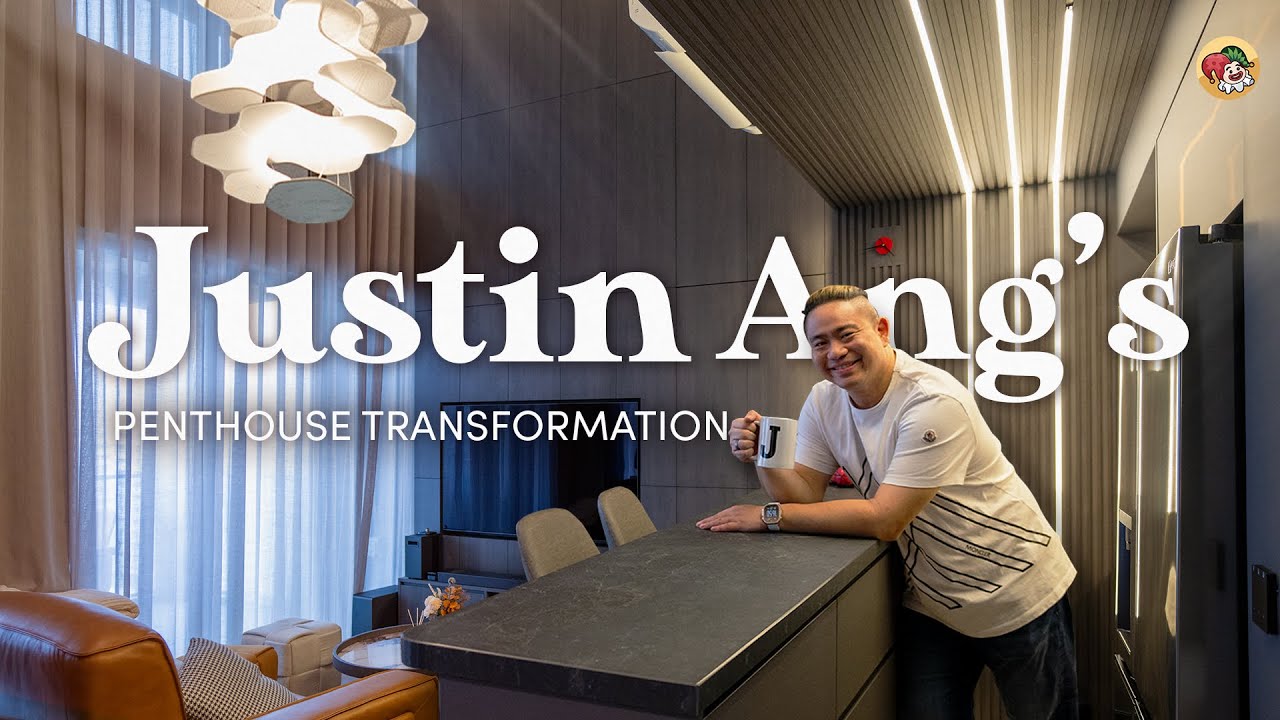 Radio DJ Justin Ang's High Ceiling Penthouse Tour | Get ID x Muttons