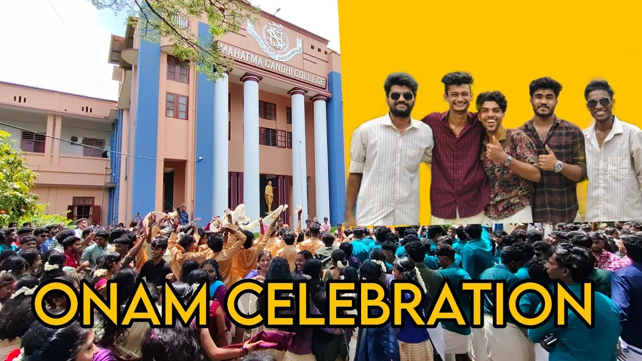 ഓണം കിടുക്കി 🤩🏵️ | MG COLLEGE | ONAM 2K24