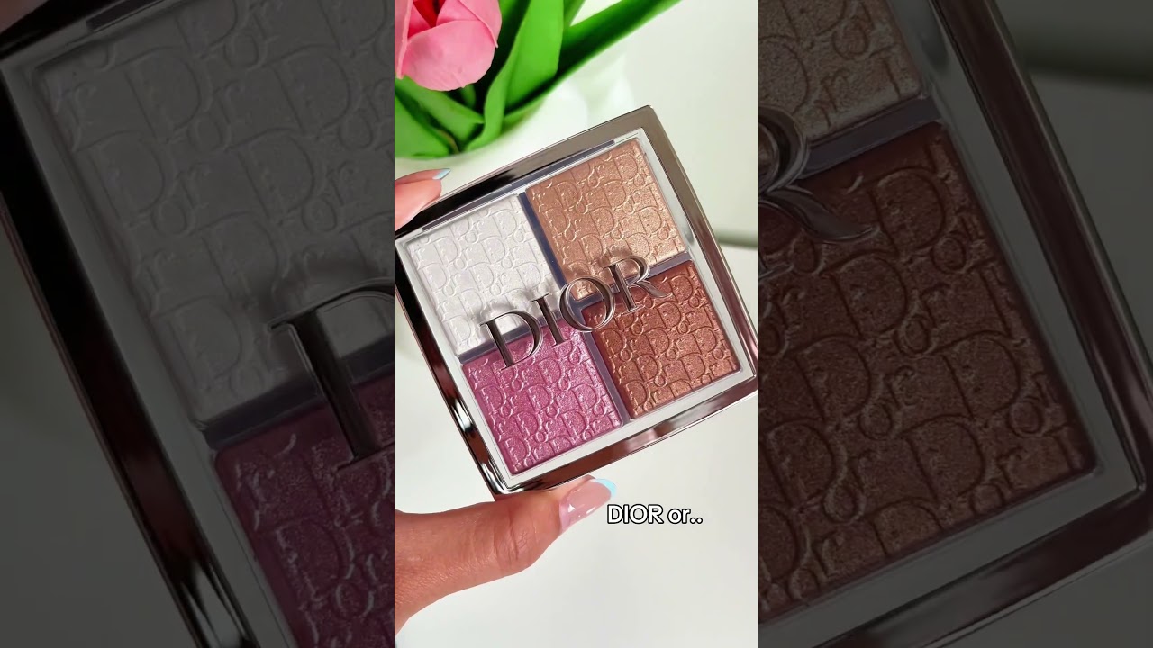old or new packaging? 🤔 #diorbeauty #highlighter #makeup #beautymakeup #sephora #catherinemaaaae