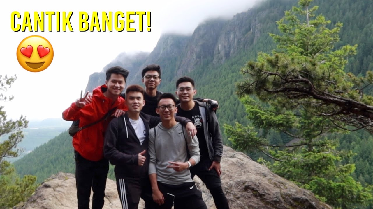 Pertama kali naik gunung di Amerika (Little Si, Washington)!!! SERUU BANGETTT!!!