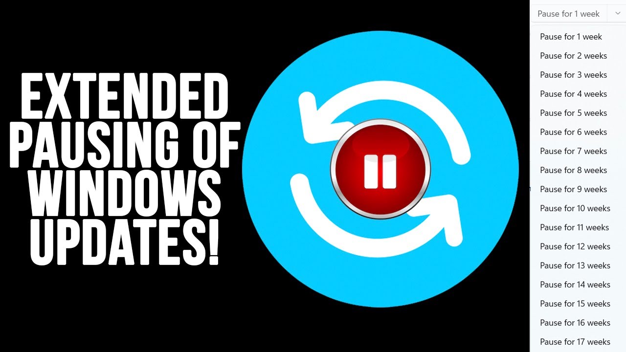 How to Pause Windows Updates for Up to 20 Years (No More 5-Week Limit)