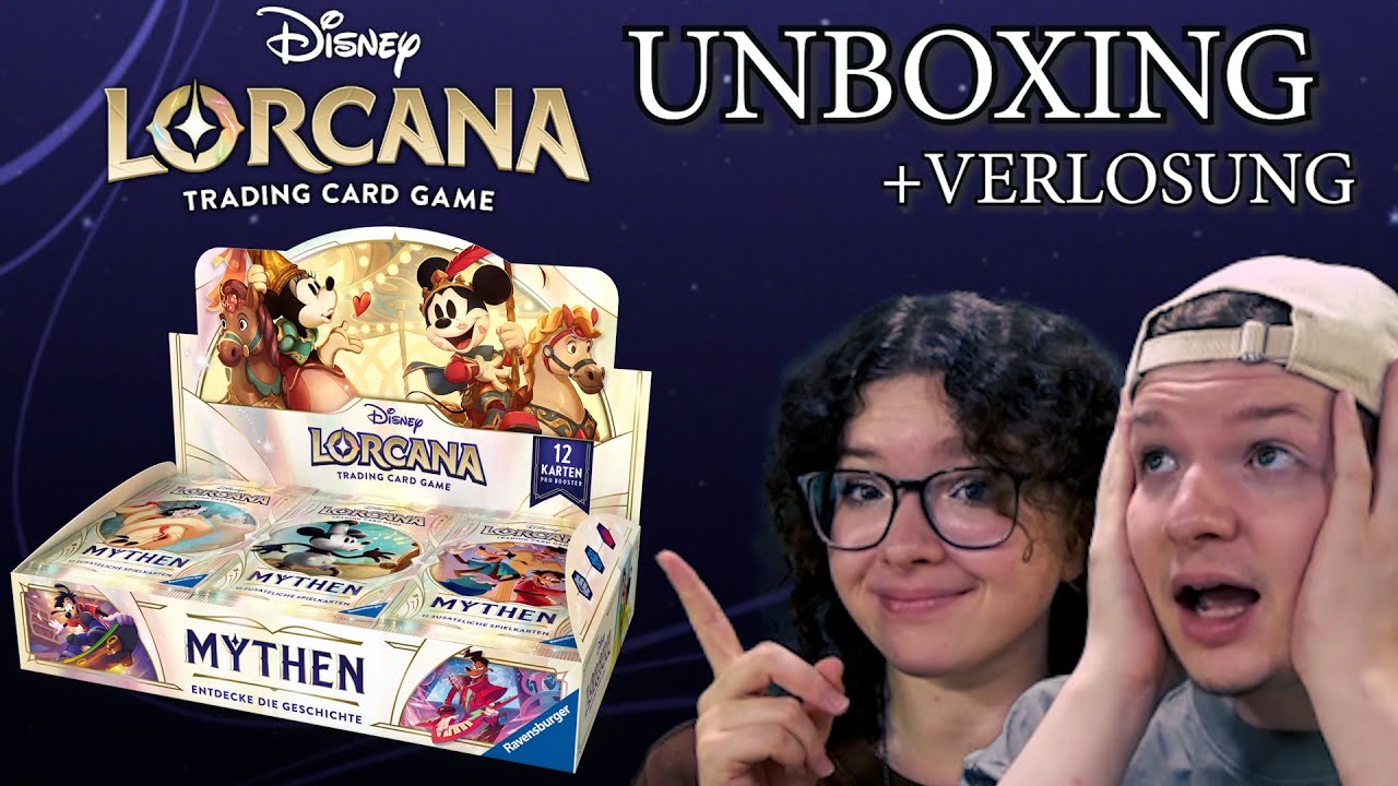 Disney Lorcana Mythen Booster Display Opening deutsch | fabled unboxing | Review | Trader 2025