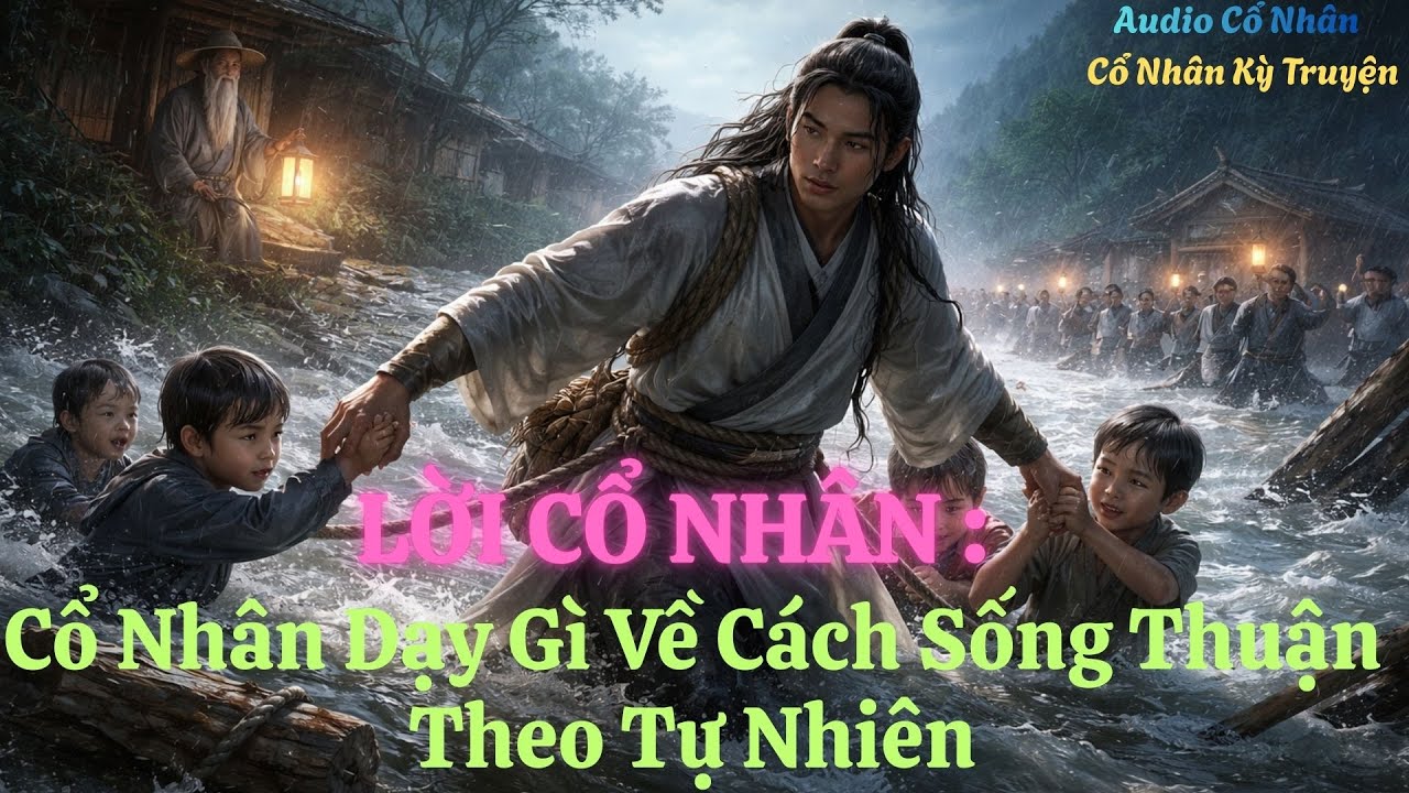 Cổ Nhân Dạy Sống Thuận Tự Nhiên, Thư Sinh Gặp Ẩn Sĩ, Một Đêm Lũ Đổi Cả Vận Mệnh.
