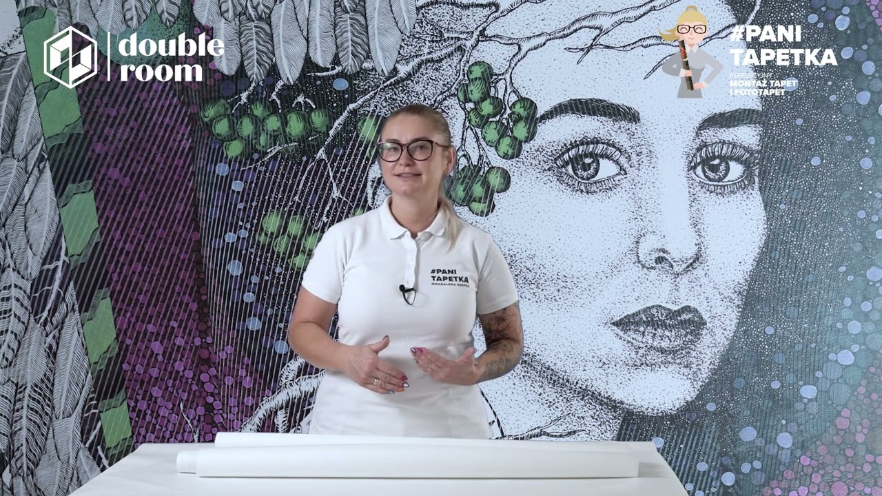 #PaniTapetka i krótki instruktaż przyklejenia tapety Double Room
