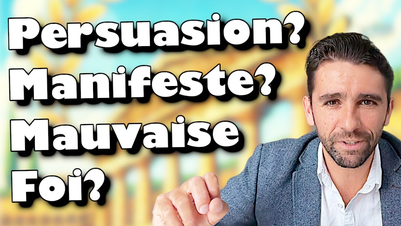 Je réponds à vos questions rhétoriques