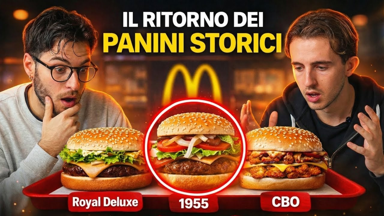 perchè il McDonald's ha riportato questi panini? - PROVIAMOLI