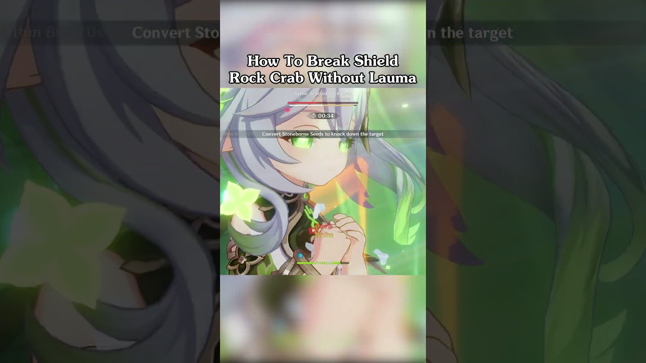 How To Break Shield Rock Crab Without Lauma
