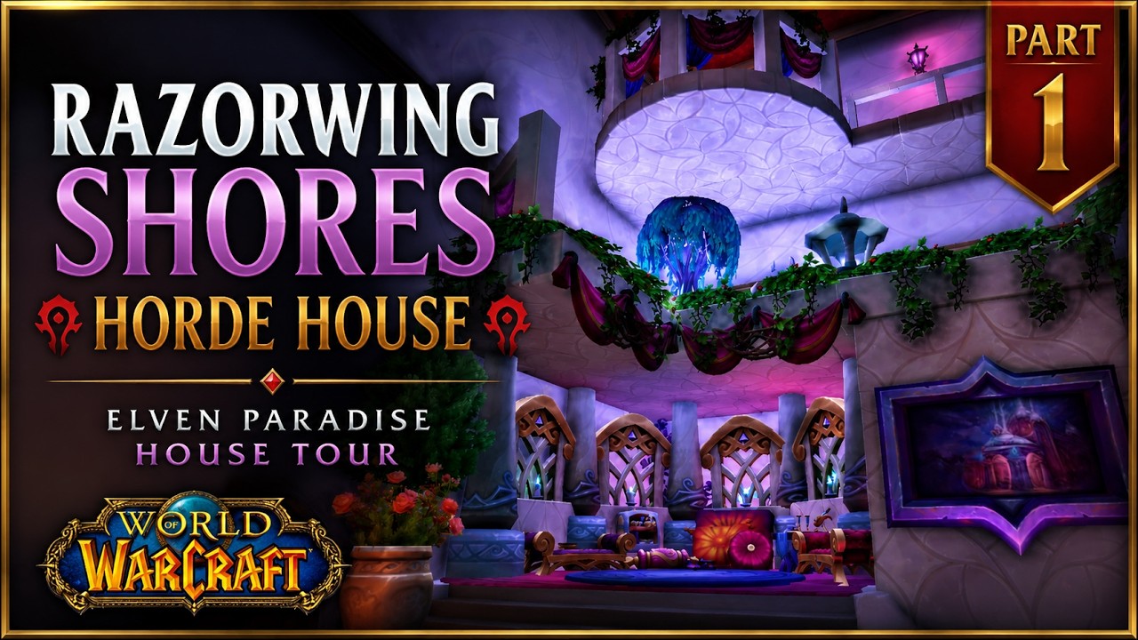 Wow Housing:  Razorwind Shores - Part 1