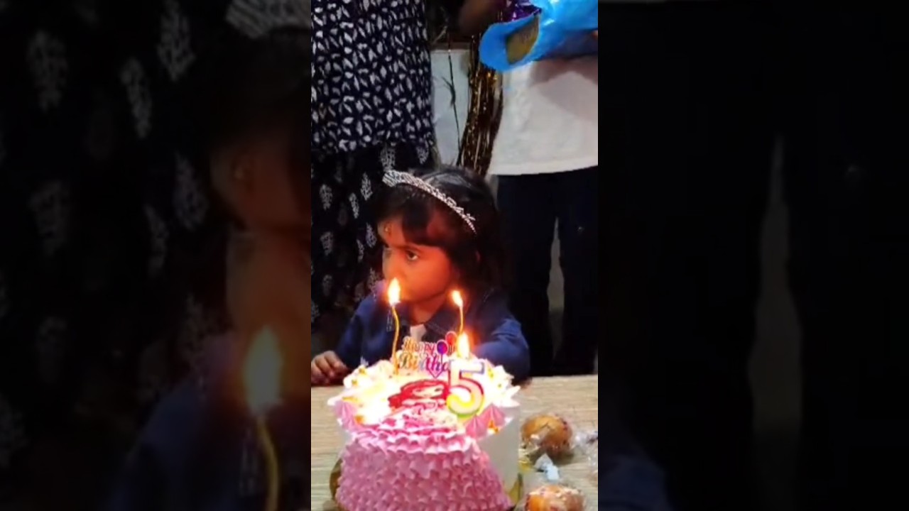 # Amulya 5th birthday 🎂🎈🎇🎉🎊 celebration#birthday party#birthday song