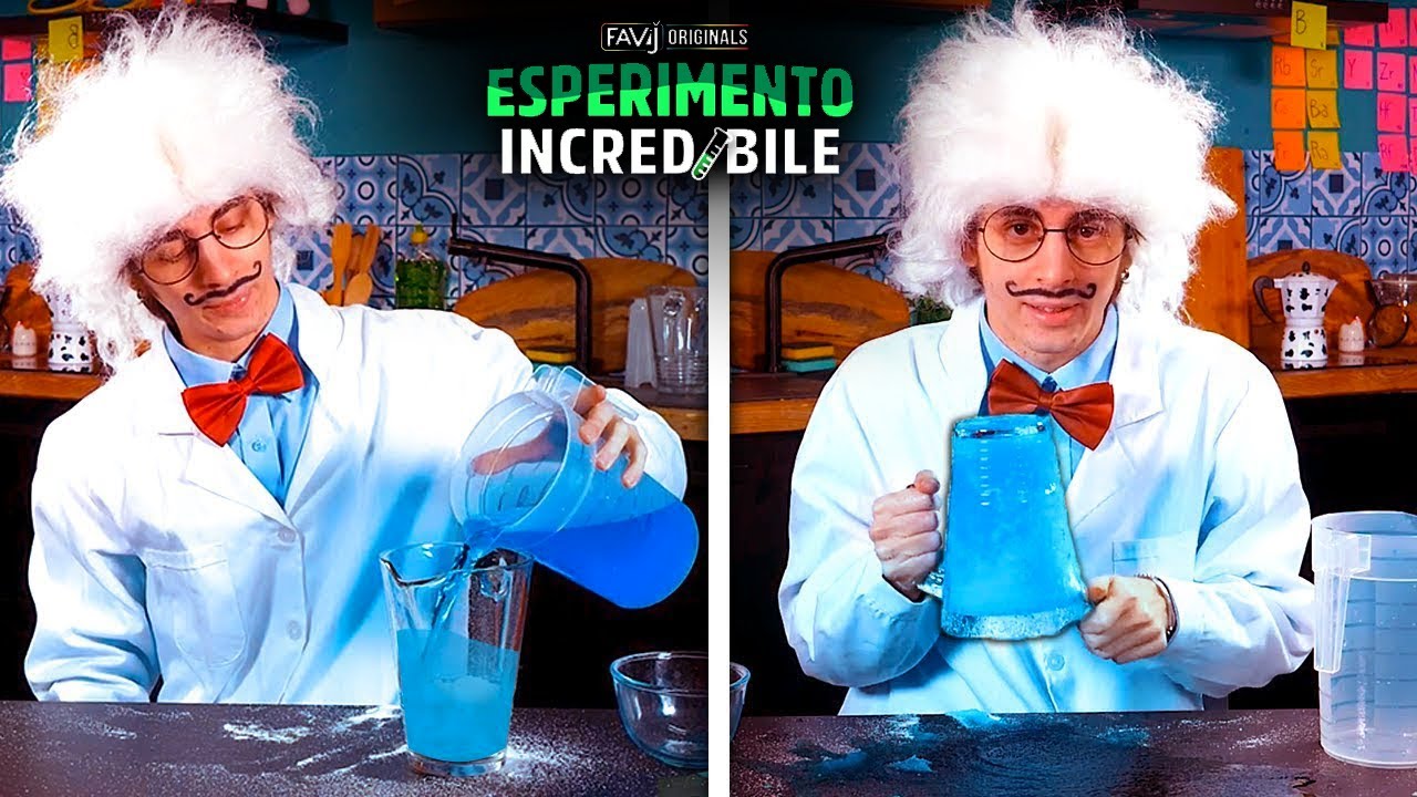 ACQUA SOLIDA IN 1 SECONDO! - ESPERIMENTO INCREDIBILE | S1 Ep.02