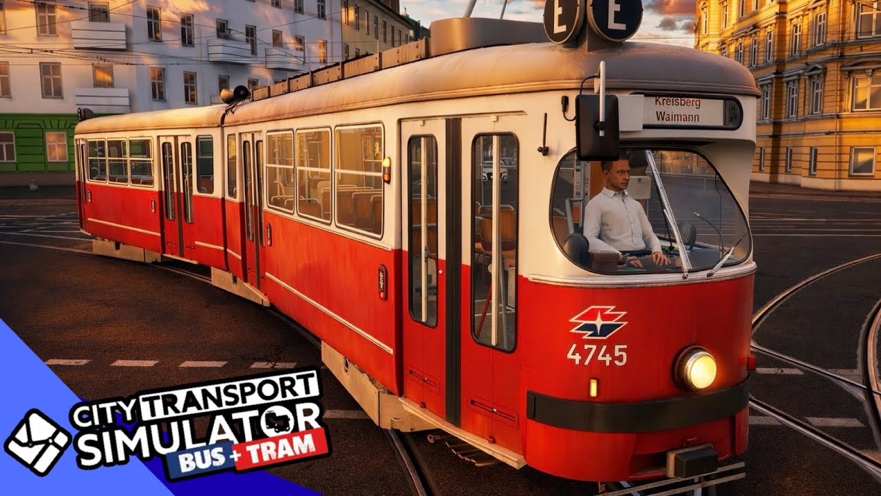Versp&auml;tet mit dem E1 im Schulwagen! | City Transport Simulator #34