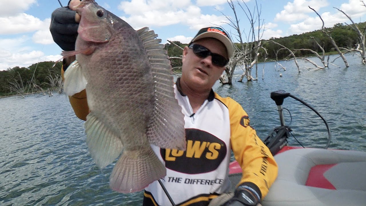 Fox Sports Outdoors SOUTHWEST #27 - 2014 Squaw Creek Texas Tilapia Fishing