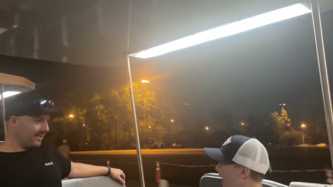 Walt Disney World Tram at Epcot This time at Night 